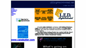 What Ledlightsunlimited.net website looked like in 2017 (6 years ago)