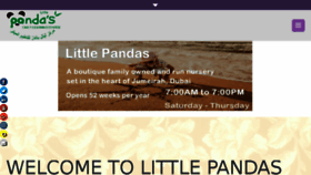 What Littlepandaselc.com website looked like in 2017 (6 years ago)