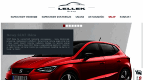 What Lellek.pl website looked like in 2017 (6 years ago)