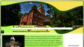 What Lagrangecounty.org website looked like in 2017 (8 years ago)