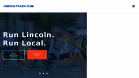 What Lincolnrun.org website looked like in 2017 (6 years ago)