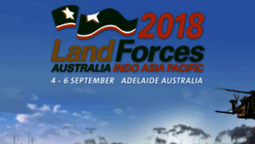 What Landforces.com.au website looked like in 2017 (7 years ago)