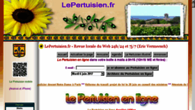What Lepertuisien.fr website looked like in 2017 (6 years ago)