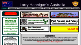 What Larryhannigan.com website looked like in 2017 (6 years ago)