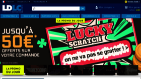 What Ldlc.fr website looked like in 2017 (6 years ago)