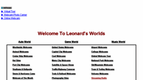 What Leonardsworlds.com website looked like in 2017 (8 years ago)