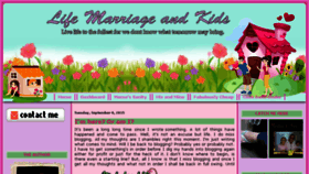 What Lifemarriageandkids.com website looked like in 2017 (6 years ago)