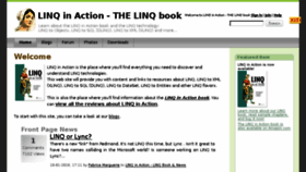 What Linqinaction.net website looked like in 2017 (6 years ago)