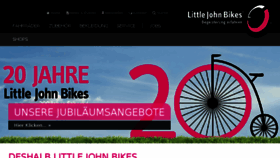 What Little-john-bikes.de website looked like in 2017 (6 years ago)