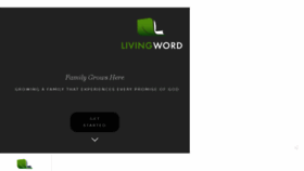What Livingwordonline.org website looked like in 2017 (6 years ago)