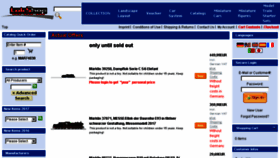 What Lokshop.de website looked like in 2017 (9 years ago)