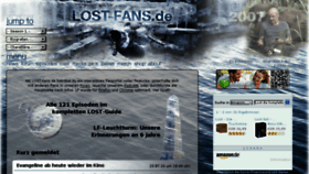 What Lost-fans.de website looked like in 2017 (6 years ago)