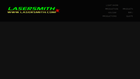 What Lasersmith.com website looked like in 2017 (6 years ago)