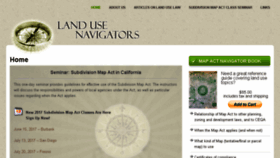 What Landusenavigators.com website looked like in 2017 (6 years ago)