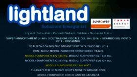 What Lightland-soluzioni-energia.it website looked like in 2017 (6 years ago)