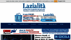 What Lazialita.it website looked like in 2017 (6 years ago)