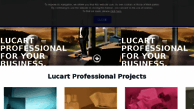 What Lucartprofessional.com website looked like in 2017 (6 years ago)