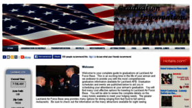 What Lackland-afb-graduation.com website looked like in 2017 (6 years ago)