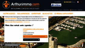What Larochelle-ouest-arthurimmo.com website looked like in 2017 (6 years ago)