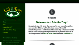 What Lifeinthetrap.com website looked like in 2017 (8 years ago)