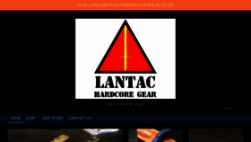 What Lantacknives.com website looked like in 2017 (6 years ago)