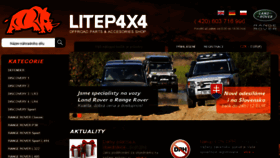 What Litep4x4.cz website looked like in 2017 (6 years ago)