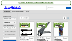 What Lose4klick.de website looked like in 2017 (6 years ago)