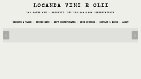 What Locandavinieolii.com website looked like in 2017 (6 years ago)