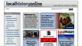 What Local-history.co.uk website looked like in 2017 (9 years ago)
