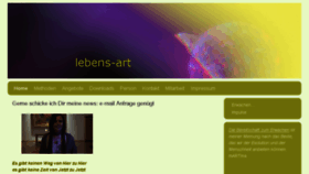 What Lebens-art.it website looked like in 2017 (6 years ago)