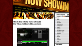 What Lives-video.com website looked like in 2017 (6 years ago)