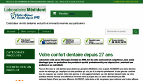 What Laboratoire-medident.fr website looked like in 2017 (6 years ago)