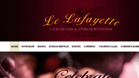 What Lelafayette.com website looked like in 2017 (6 years ago)