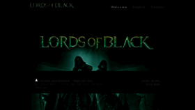 What Lordsofblack.com website looked like in 2017 (6 years ago)