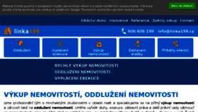 What Linka199.cz website looked like in 2017 (6 years ago)