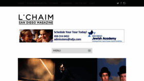 What Lchaimmagazine.com website looked like in 2017 (6 years ago)