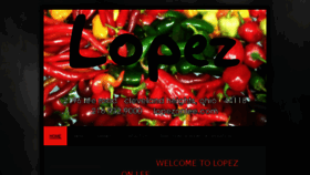 What Lopezonlee.com website looked like in 2017 (6 years ago)