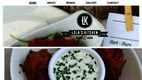 What Lolaskitchen.ca website looked like in 2017 (6 years ago)