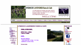 What Lyndochlavenderfarm.com.au website looked like in 2017 (6 years ago)