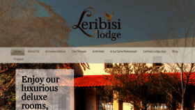 What Leribisi.co.za website looked like in 2017 (6 years ago)