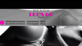 What Letsgolingerie.com website looked like in 2017 (6 years ago)