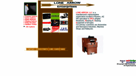 What Lonearrow.com website looked like in 2017 (6 years ago)