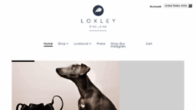 What Loxleyengland.com website looked like in 2017 (7 years ago)