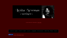 What Lesleanewman.com website looked like in 2017 (6 years ago)