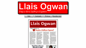 What Llaisogwan.com website looked like in 2017 (6 years ago)