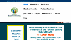 What Loudounholistichealthpartners.com website looked like in 2017 (6 years ago)
