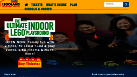 What Legolanddiscoverycentre.com.au website looked like in 2017 (6 years ago)