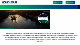 What Liquidleisure.com website looked like in 2017 (6 years ago)