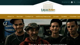 What Legalaction.org website looked like in 2017 (6 years ago)