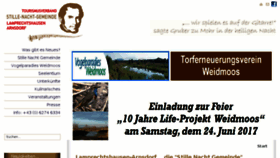 What Lamprechtshausen.net website looked like in 2017 (6 years ago)
